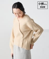 K3FBD23049 a.v.v Elmi(アー・ヴェ・ヴェ) 【低身長サイズ】カシュクールライクVネックニット ベージュ