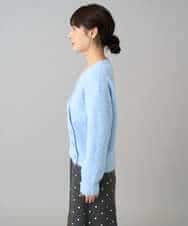 K3FBD23049 a.v.v Elmi(アー・ヴェ・ヴェ) 【低身長サイズ】カシュクールライクVネックニット ベージュ