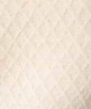 K3FBD25049 a.v.v Elmi(アー・ヴェ・ヴェ) 【低身長サイズ】ダイヤ柄ニットプルオーバー アイボリー