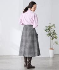 K3FBD28044 a.v.v Elmi(アー・ヴェ・ヴェ) 【低身長サイズ】プチハイネックショルダータックニット ブラック