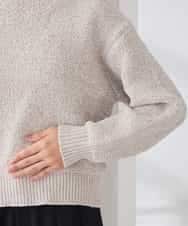 K3FBD33049 a.v.v Elmi(アー・ヴェ・ヴェ) 【低身長サイズ】モールヤーンニット モカベージュ