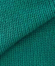 K3FBD36049 a.v.v Elmi(アー・ヴェ・ヴェ) 【低身長サイズ】ケーブル求心風ニット グリーン