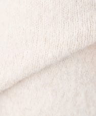 K3FBD39054 a.v.v Elmi(アー・ヴェ・ヴェ) 【低身長サイズ】ヘアリーニットフーディー ライトグリーン