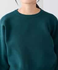 K3FBD42044 a.v.v Elmi(アー・ヴェ・ヴェ) 【低身長サイズ】クロップドスウェットライクニット ピンク