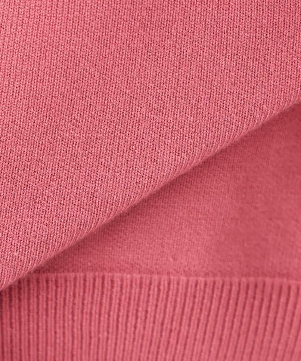 K3FBD42044 a.v.v Elmi(アー・ヴェ・ヴェ) 【低身長サイズ】クロップドスウェットライクニット ピンク