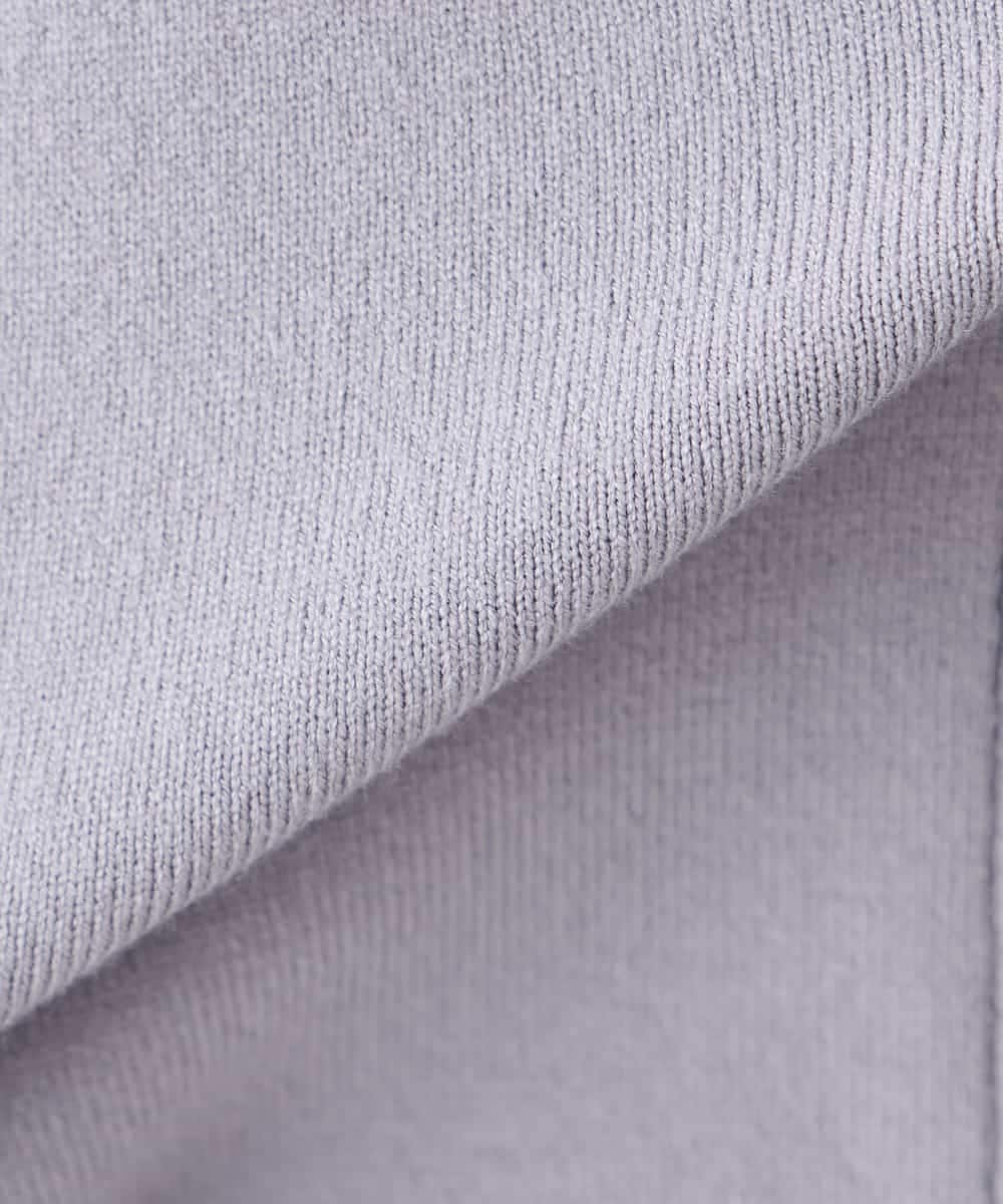 K3FBD66044 a.v.v Elmi(アー・ヴェ・ヴェ) 【低身長サイズ】サイドリブVネックニット オレンジ