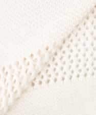 K3FED05049 a.v.v Elmi(アー・ヴェ・ヴェ) 【低身長サイズ】メッシュボーダーニット レッド