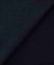 K3FED10049 a.v.v Elmi(アー・ヴェ・ヴェ) 【低身長サイズ】【2WAY】レース衿付ニットプルオーバー ネイビー