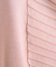 K3FED12044 a.v.v Elmi(アー・ヴェ・ヴェ) 【低身長サイズ】プリーツスリーブニット ネイビー