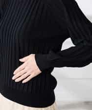 K3FED15044 a.v.v(アー・ヴェ・ヴェ) 【低身長サイズ】【洗える/UVカット】プリーツライクニット ライトイエロー