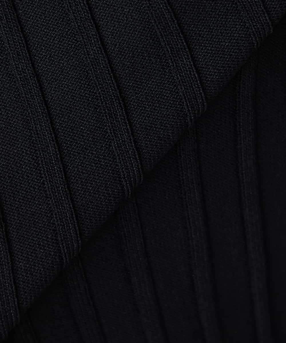 K3FED15044 a.v.v(アー・ヴェ・ヴェ) 【低身長サイズ】【洗える/UVカット】プリーツライクニット ライトイエロー