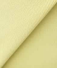 K3FED59039 a.v.v Elmi(アー・ヴェ・ヴェ) 【低身長サイズ】【洗える/UVカット】Vネックパフスリーブニット ライトイエロー