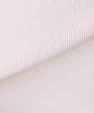 K3FED59039 a.v.v Elmi(アー・ヴェ・ヴェ) 【低身長サイズ】【洗える/UVカット】Vネックパフスリーブニット ライトイエロー