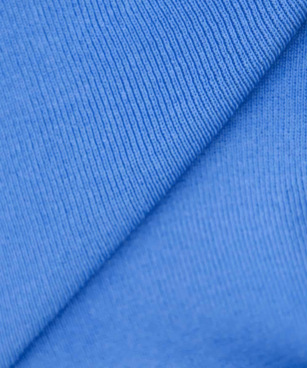 K3FED69039 a.v.v Elmi(アー・ヴェ・ヴェ) 【低身長サイズ】【WEB限定/洗える/UVカット】ボートネックパフスリーブニット ライトイエロー