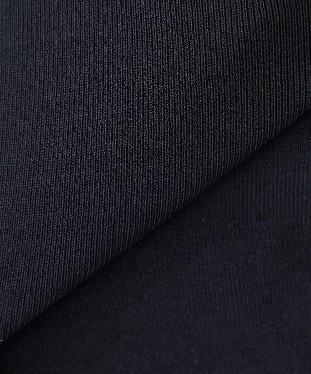 K3FED69039 a.v.v Elmi(アー・ヴェ・ヴェ) 【低身長サイズ】【WEB限定/洗える/UVカット】ボートネックパフスリーブニット ライトイエロー