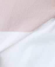 K3FFD18039 a.v.v Elmi(アー・ヴェ・ヴェ) 【低身長サイズ】バイカラーニット レッド×ネイビー