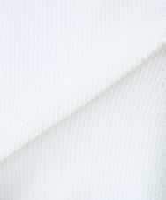 K3FFD24044 a.v.v Elmi(アー・ヴェ・ヴェ) 【低身長サイズ】ペーパーライクヤーンニット グリーン