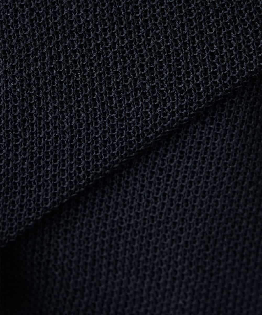 K3FFD24044 a.v.v Elmi(アー・ヴェ・ヴェ) 【低身長サイズ】ペーパーライクヤーンニット グリーン