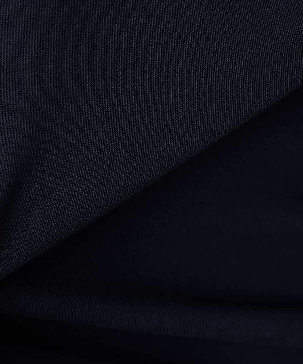 K3FGD12044 a.v.v Elmi(アー・ヴェ・ヴェ) 【低身長サイズ】プリーツスリーブサマーニット【接触冷感/UVカット】 グリーン