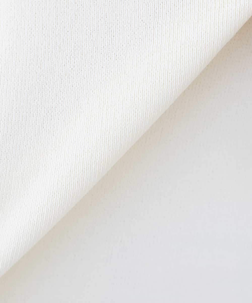 K3FGD20039 a.v.v Elmi(アー・ヴェ・ヴェ) 【低身長サイズ】ハーフスリーブクルーネックサマーニット【洗える/接触冷感/UVカット】 グリーン