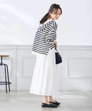 K3FGD31054 a.v.v Elmi(アー・ヴェ・ヴェ) 【低身長サイズ】メッシュフードニットプルオーバー レッド