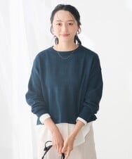 K3FJD05069 a.v.v Elmi(アー・ヴェ・ヴェ) 【低身長サイズ/2SET】レイヤード ニット セット オレンジ