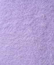 K3FLA21044 a.v.v Elmi(アー・ヴェ・ヴェ) 【低身長サイズ】フェザーヤーンVネックニット ダークグレー