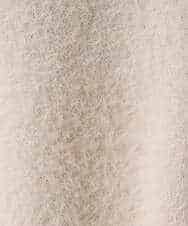 K3FLA32049 a.v.v Elmi(アー・ヴェ・ヴェ) 【低身長サイズ】フェザーヤーンバイカラーニット グレー