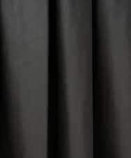 K3HBD18069 a.v.v Elmi(アー・ヴェ・ヴェ) 【低身長サイズ】レザープリーツスカート【洗える】 ダークグレー