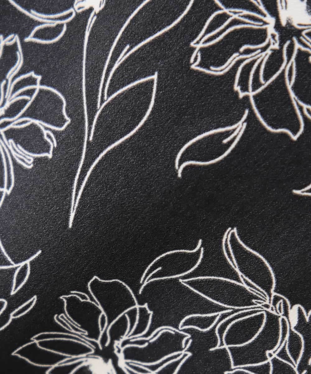 K3HDD07054 a.v.v Elmi(アー・ヴェ・ヴェ) 【低身長サイズ】フラワープリントマーメイドスカート ベージュ