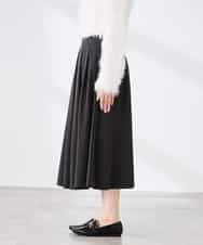 K3HDD09049 a.v.v Elmi(アー・ヴェ・ヴェ) 【低身長サイズ】落ち感フレアスカート ライトイエロー