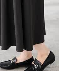 K3HDD09049 a.v.v Elmi(アー・ヴェ・ヴェ) 【低身長サイズ】落ち感フレアスカート ライトイエロー