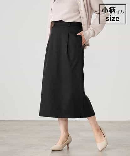 K3HDD10054  【低身長サイズ】【洗える】ストレッチナロースカート