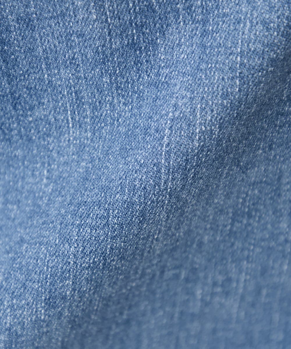 K3HFD02059 a.v.v Elmi(アー・ヴェ・ヴェ) 【低身長サイズ】Aラインデニムスカート ライトグレー