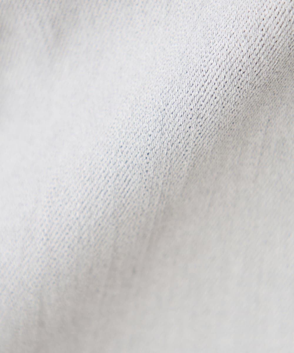 K3HFD02059 a.v.v Elmi(アー・ヴェ・ヴェ) 【低身長サイズ】Aラインデニムスカート ライトグレー