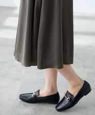 K3HFD14049 a.v.v Elmi(アー・ヴェ・ヴェ) 【低身長サイズ】【洗える/イージーケア】シルキーサテンフレアスカート ピンク