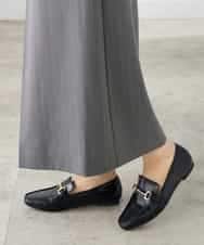 K3HFD22059 a.v.v Elmi(アー・ヴェ・ヴェ) 【低身長サイズ】ストライプナロースカート グレー