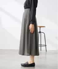 K3HGD06059 a.v.v Elmi(アー・ヴェ・ヴェ) 【低身長サイズ】シアーフレアスカート ブルー