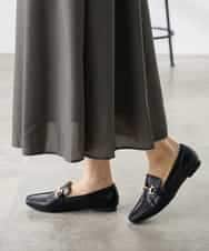 K3HGD06059 a.v.v Elmi(アー・ヴェ・ヴェ) 【低身長サイズ】シアーフレアスカート ブルー