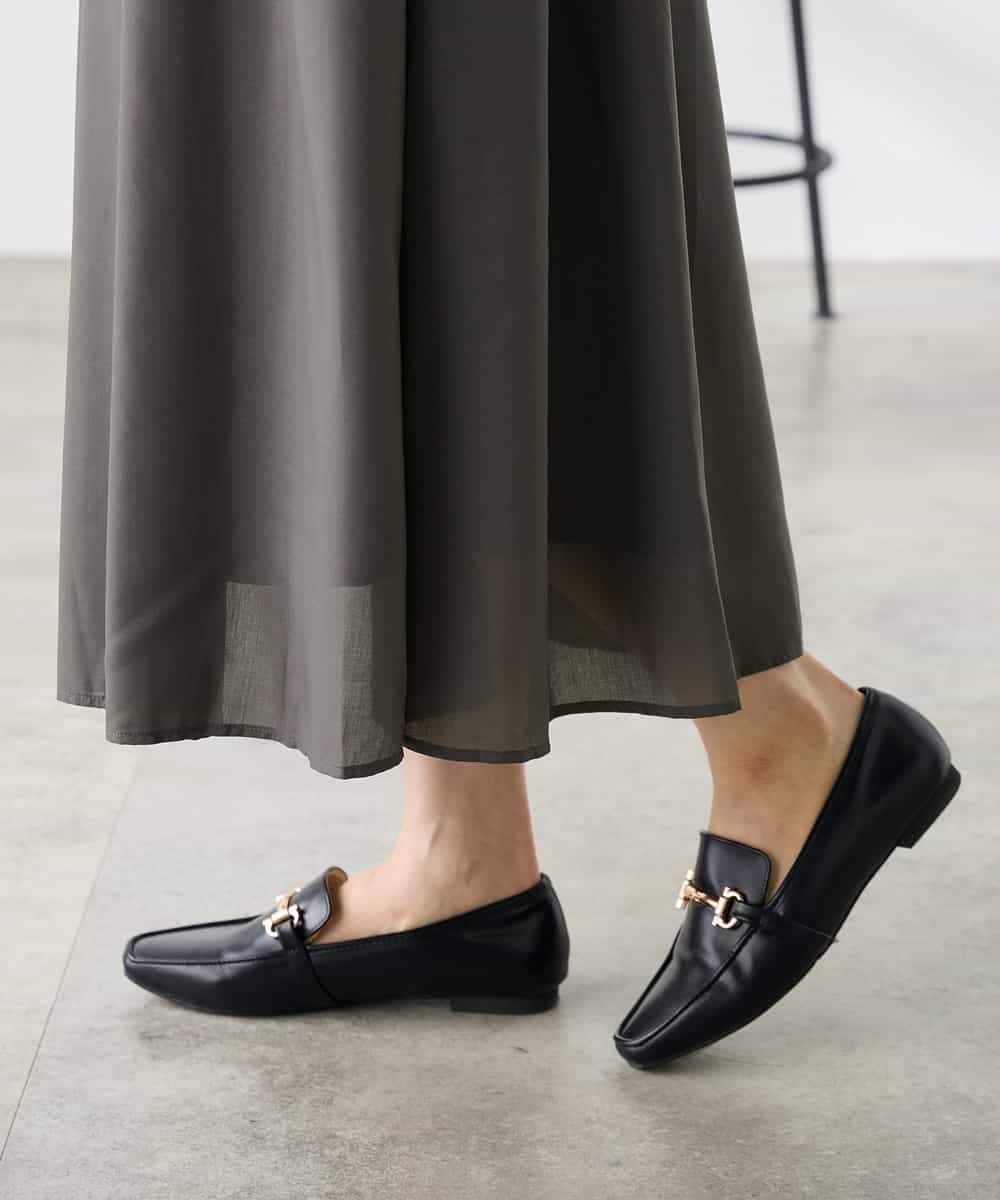 K3HGD06059 a.v.v Elmi(アー・ヴェ・ヴェ) 【低身長サイズ】シアーフレアスカート ブルー