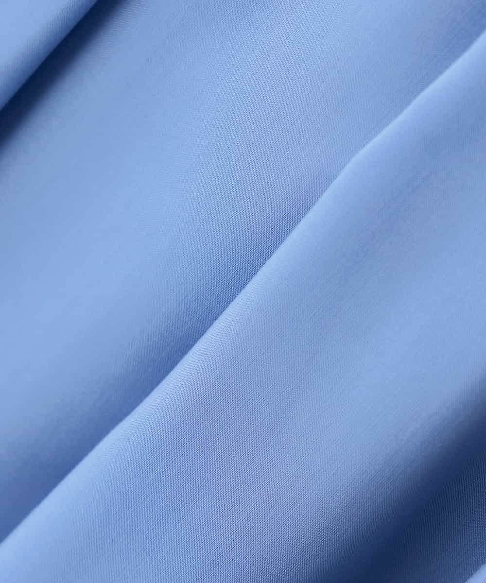 K3HGD06059 a.v.v Elmi(アー・ヴェ・ヴェ) 【低身長サイズ】シアーフレアスカート ブルー