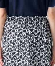 K3HGD24054 a.v.v Elmi(アー・ヴェ・ヴェ) 【低身長サイズ/マシンウォッシャブル】ソフトマーメイドサテンスカート グレージュ