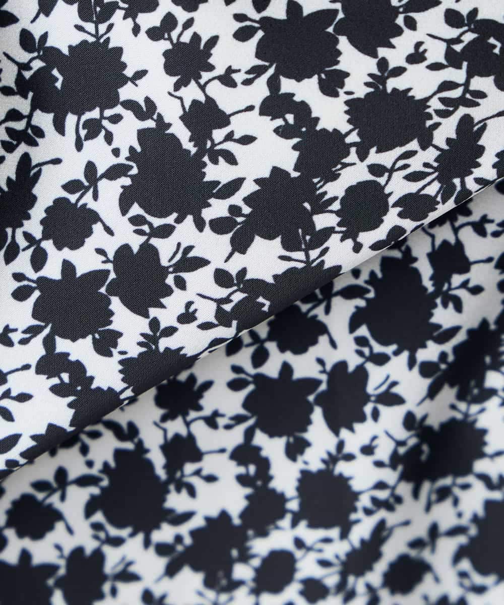 K3HGD24054 a.v.v Elmi(アー・ヴェ・ヴェ) 【低身長サイズ/マシンウォッシャブル】ソフトマーメイドサテンスカート グレージュ