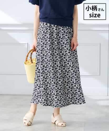 K3HGD24054 a.v.v Elmi 【低身長サイズ/マシンウォッシャブル】ソフトマーメイドサテンスカート