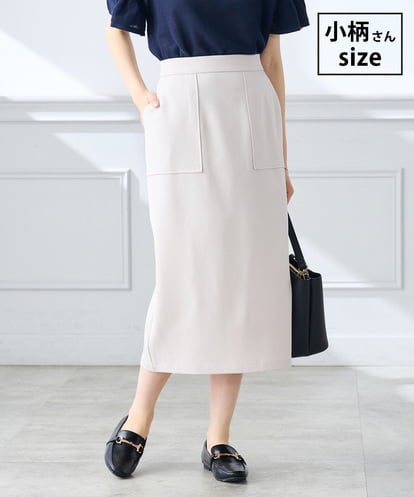 K3HGD28059 a.v.v Elmi 【低身長サイズ/洗える】ストレッチナロースカート