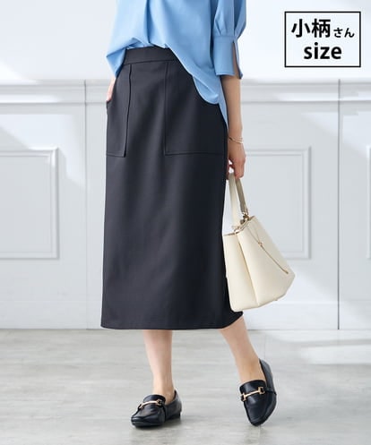 K3HGD28059 a.v.v Elmi 【低身長サイズ/洗える】ストレッチナロースカート