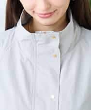 K3JDD07089 a.v.v Elmi(アー・ヴェ・ヴェ) 【低身長サイズ】ナイロンワッシャーブルゾン ベージュ