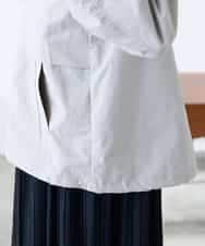 K3JDD07089 a.v.v Elmi(アー・ヴェ・ヴェ) 【低身長サイズ】ナイロンワッシャーブルゾン ベージュ