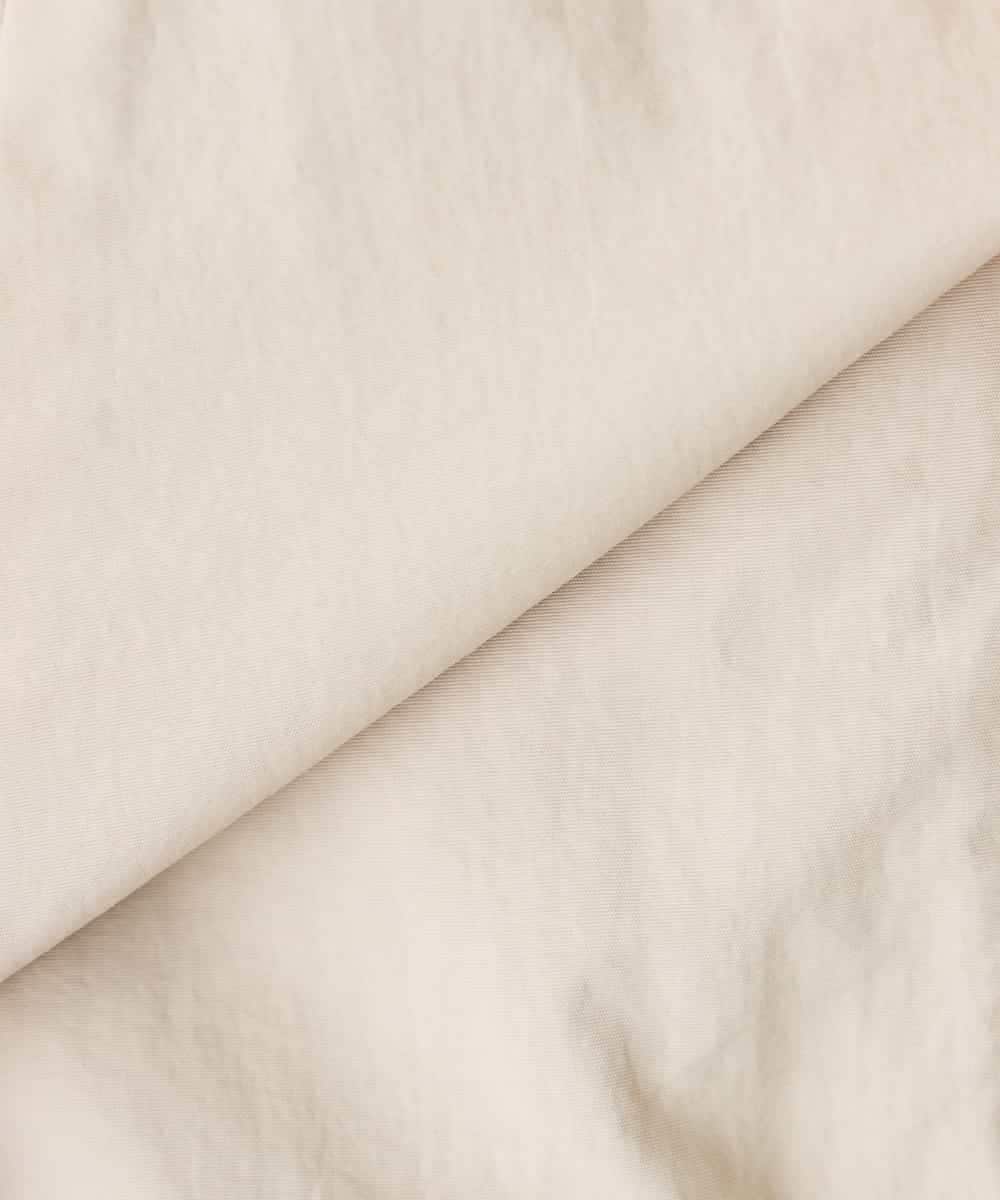 K3JDD07089 a.v.v Elmi(アー・ヴェ・ヴェ) 【低身長サイズ】ナイロンワッシャーブルゾン ベージュ