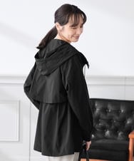 K3JED01089 a.v.v Elmi(アー・ヴェ・ヴェ) 【低身長サイズ】【微撥水】フーテッドブルゾン カーキ